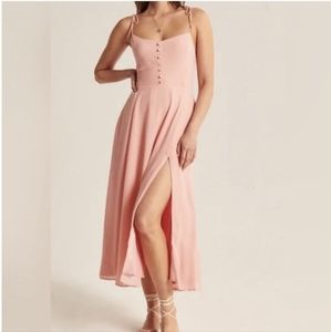 Abercrombie Corset Midi Dress